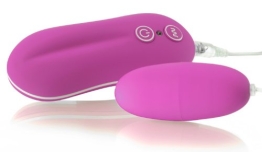 Deluxe Bullet Vibrator Ei mit 10 Funktionen, Kabelfernbedienung - 1