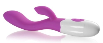 Deluxe G Spot Silikon Vibrator für Sie mit extra Klitorisarm - 2