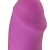 Deluxe Silikon Vibrator mit Klitorisstimulation aus Vollsilikon - 2