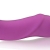 Deluxe Silikon Vibrator mit Klitorisstimulation aus Vollsilikon - 5