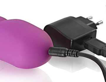 Deluxe Silikon Vibrator mit Klitorisstimulation aus Vollsilikon - 6