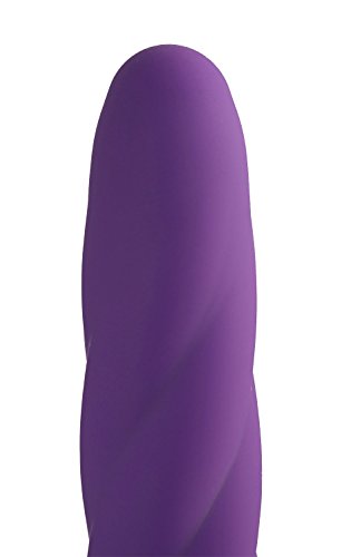 Deluxe Silikon Vibrator Twist aus Vollsilikon mit 10 Programmen - 2