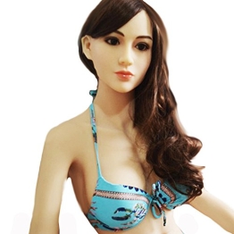 Hergestellt in der EU Premium Silikon Sexpuppe Cindy Metallskelett 163cm 3 Öffnungen, Körbchengrösse C - 1