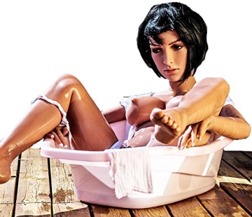 Hergestellt in der EU Premium Silikon Sexpuppe Helen Metallskelett 158cm 3 Öffnungen(Körbchengrösse D) - 6