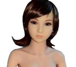Hergestellt in der EU Premium Silikon Sexpuppe Lola (Körbchengrösse B) Metallskelett 125 cm 3 Öffnungen (Mund, Vagina, Anus) - 1