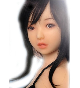 Hergestellt in der EU Premium Silikon Sexpuppe Nina mit Zähne und Zunge Metallskelett 2 Öffnungen 145cm - 1