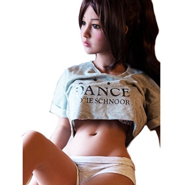 Hergestellt in der EU Premium Silikon Sexpuppe Sandrin Metallskelett 145cm 3 Öffnungen (Körbchengrösse C) - 2