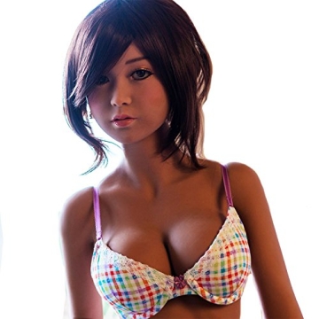 Hergestellt in der EU Premium Silikon Sexpuppe Sandrin Metallskelett 145cm 3 Öffnungen (Körbchengrösse C) - 4