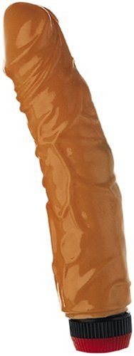 Orion 550019 Geäderter Vibrator,  Naturlook-Vibrator. Softes Gleitmaterial. 21 cm lang, Ø 4 cm-4,5 cm. Stufenlos regelbar. - 1