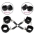 Paloqueth Sex Werkzeuge 10 Stück unter dem Bett Restraint System Slave S&M Fesseln Bondage Kit (Schwarz) - 3