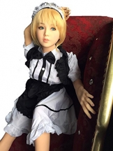 Hergestellt in der EU Premium Silikon Sexpuppe Sylvi Metallskelett 145 cm 3 Öffnungen - 1