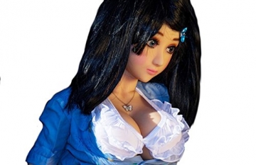 Hergestellt in der EU Premium Silikon Sexpuppe Tania Metallskelett 100 cm 3 Öffnungen - 4
