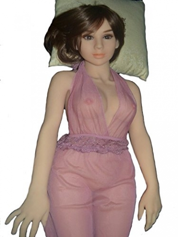 Hergestellt in der EU Premium Silikon Sexpuppe Vanred Metallskelett 125cm 3 Öffnungen (Mund, Vagina, Anus)(Körbchengrösse B) - 4