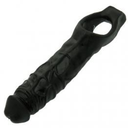 [Zubehör] TSX Sex Toys 1.75 Inch Veinzy Penis Extension, Schwarz - 1