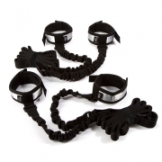 Spreader With Bungee Straps - Black